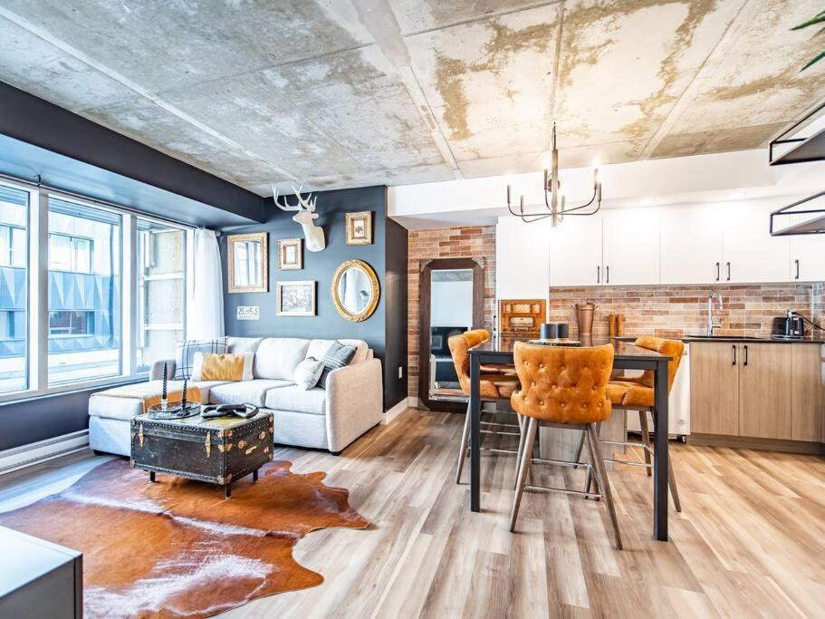 Le Rustique, Chic En Ville, Bbq/ Piscine Québec Zewnętrze zdjęcie